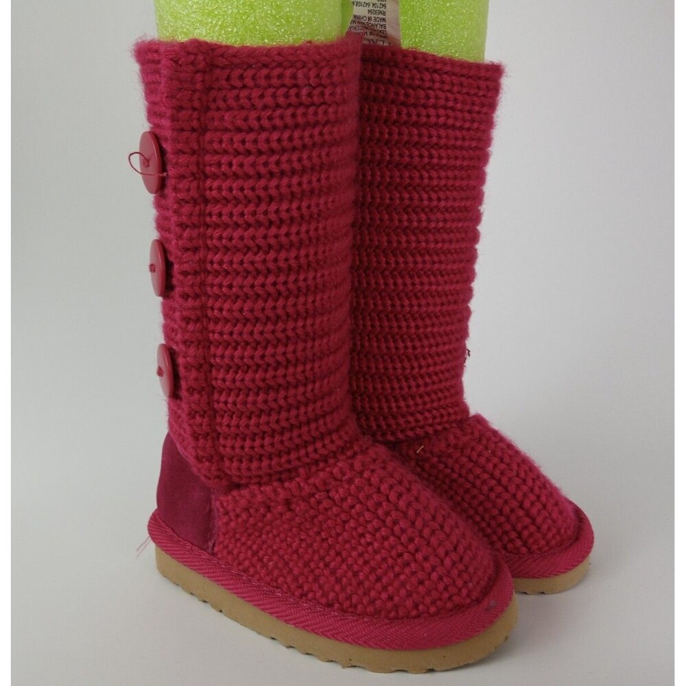 The Childrens Place Boots Toddler/Infant Girl Pink Knit Size 4
